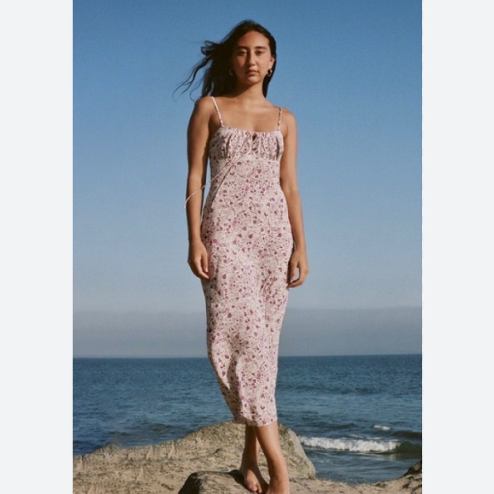 Réalisation Par Alba Midi Dress - Mystic size S